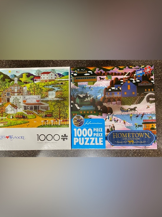 Other - 1000-Piece Puzzle - lot of 2